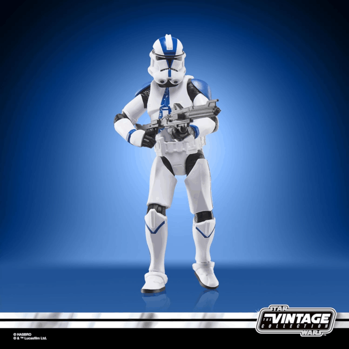 the Vintage Collection Clone Trooper (501St Legion), Obi-Wan Kenobi 3.75 Inch Collectible Action Figure - Image 6