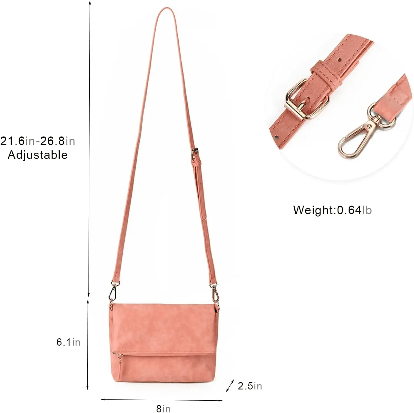 Crossbody Bags for Women Crossbody Purse Shoulder Bag - Image 5