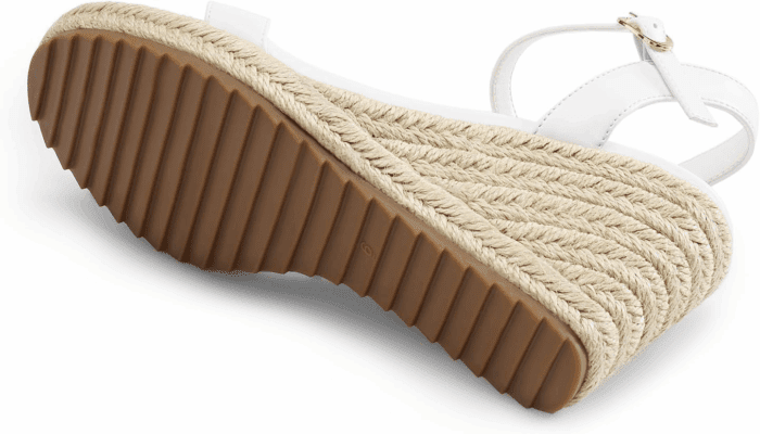 Espadrilles Wedge Sandals for Women, Women'S Open Toe Summer Dressy Sandals with Adjustable Ankle Strap and Soft Footbed - Image 5