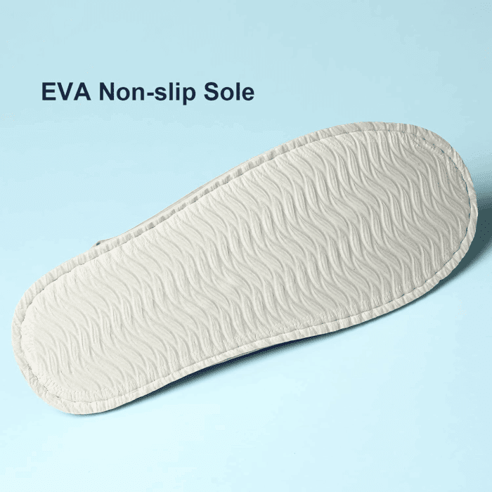 SPA Guest Slippers, 6/12 Pairs Reusable Washable Unisex Spa Slippers for Hotel Bedroom Wedding Party Travel - Image 3