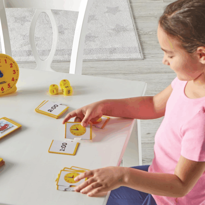 Time Activity Set - 41 Pieces, Ages 5+,Clock for Teaching Time, Telling Time, Homeschool Supplies, Montessori Clock - Image 6