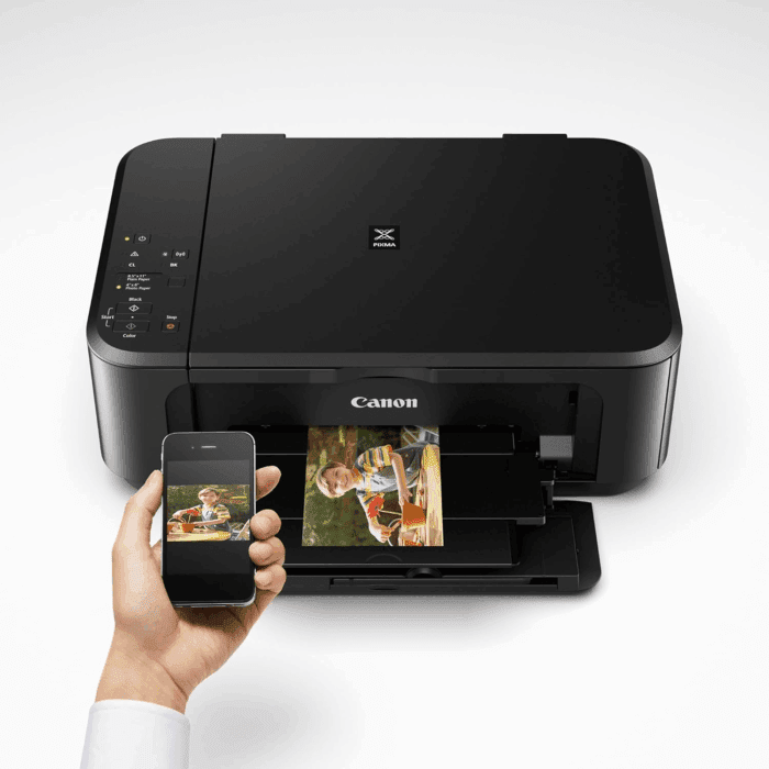 Pixma MG3620 Wireless All-In-One Color Inkjet Printer with Mobile and Tablet Printing, Black - Image 3