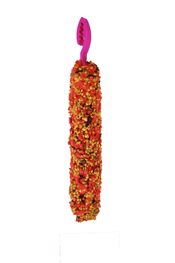 Smakers Bird Treat Sticks Strawberry 2Count Parakeet - Image 2