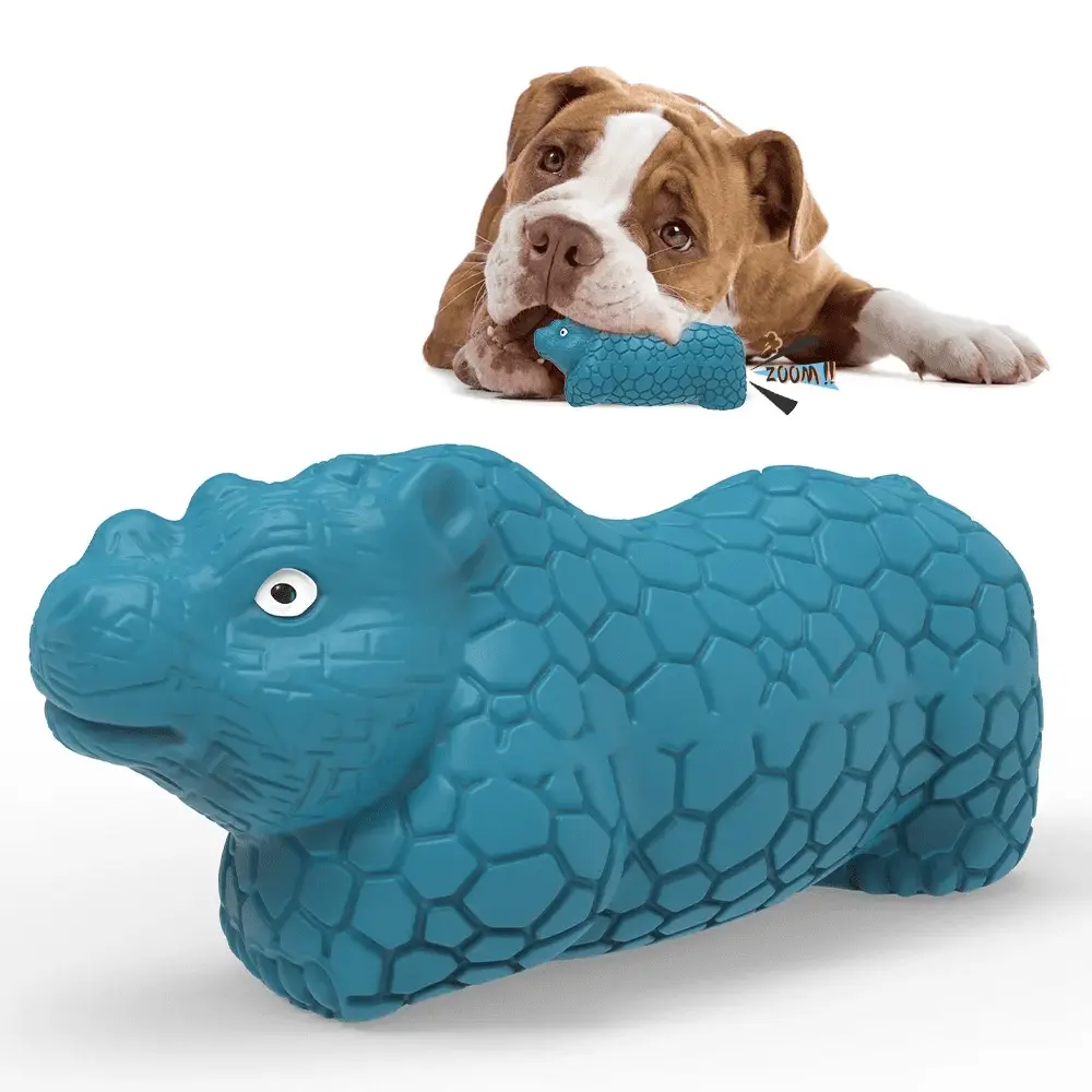 Dog Toys for Aggressive Chewers, Indestructible Dog Toys for Large Dogs Breed, Beef Flavored