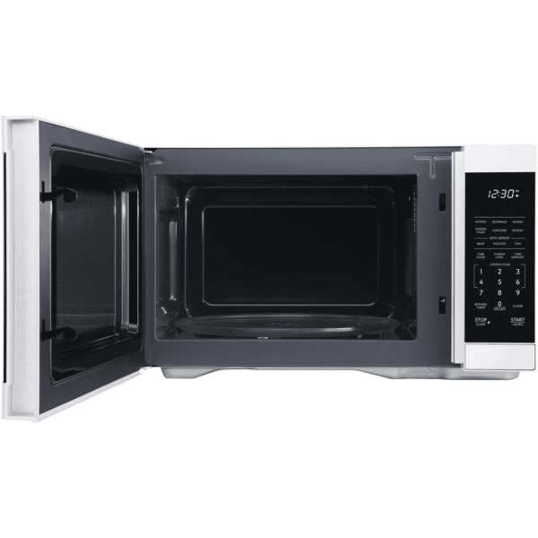 1.1 CF Countertop Microwave Oven in White , ZSMC1161KW - Image 7