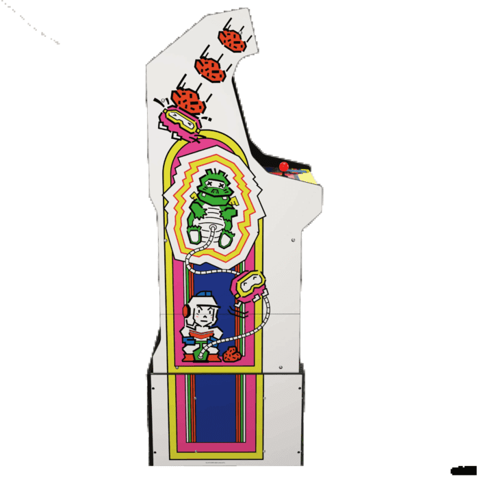 Dig Dug Bandai Namco Legacy Edition Arcade with Riser and Light-Up Marquee - Image 5