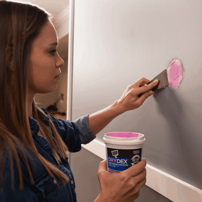 Drydex 5.5 Oz Pink/White Dry Time Indicator Spackling - Image 3