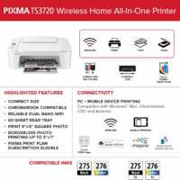 PIXMA TS3720 Wireless All-In-One Printer (6671C022) - Image 6