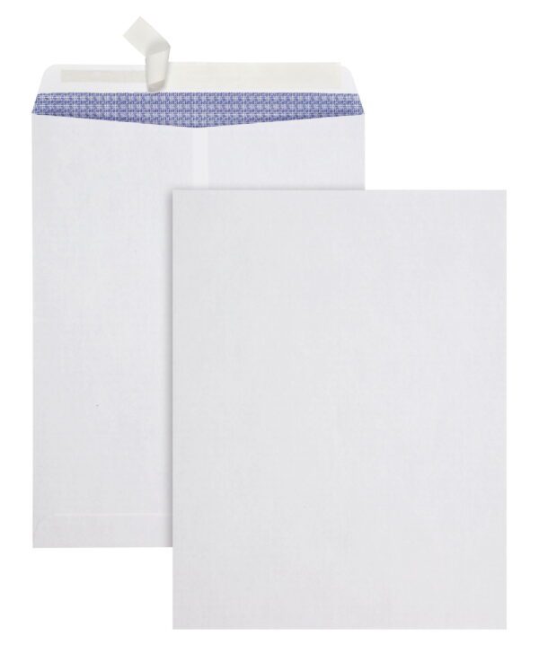 Catalog Envelopes, 28 Lb. White Wove, (10" X 13") Peel and Stick, 6-Count - Image 2