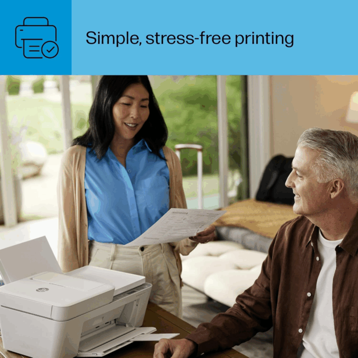 Deskjet 4255E Wireless All-In-One Color Inkjet Printer, Scanner, Copier, Best-For-Home, 3 Months of Instant Ink Included (588S6A) - Image 14