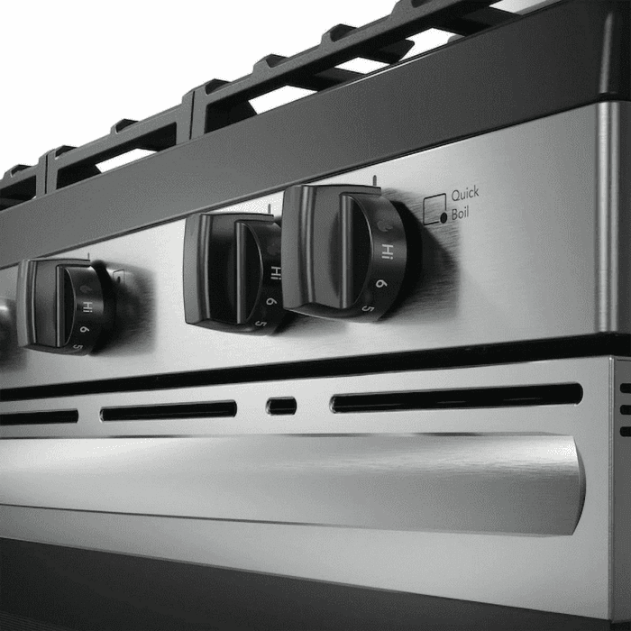 30" Gas Range, Stainless Steel - Image 3