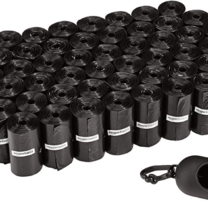 Dog Poop Bags with Dispenser, 900 Count, Enhanced for Guaranteed Leakproof, Unscented, Includes Leash Clip