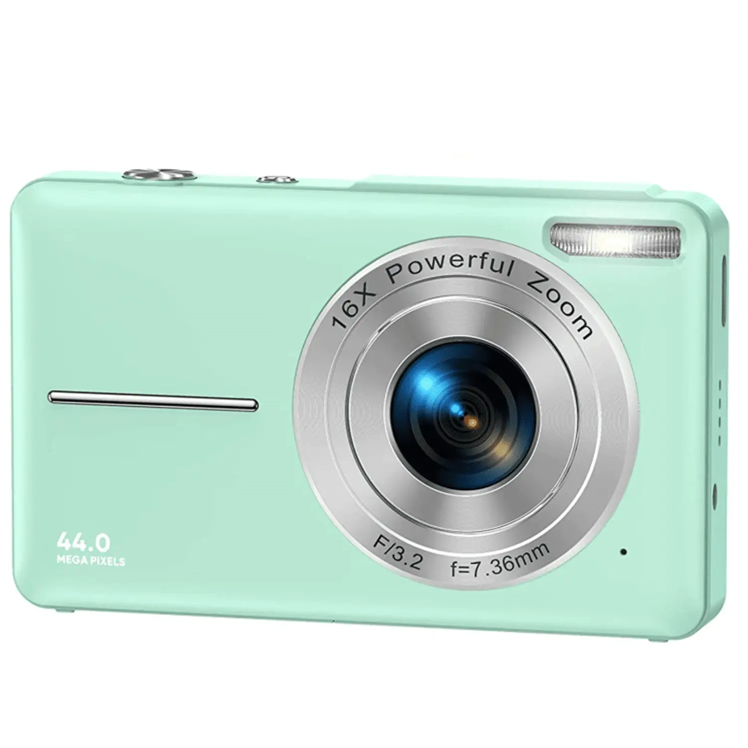 01DC403 44.0 MP 1080P Digital Camera 16X Digital Zoom Compact Point and Shoot Camera, Black - Image 7