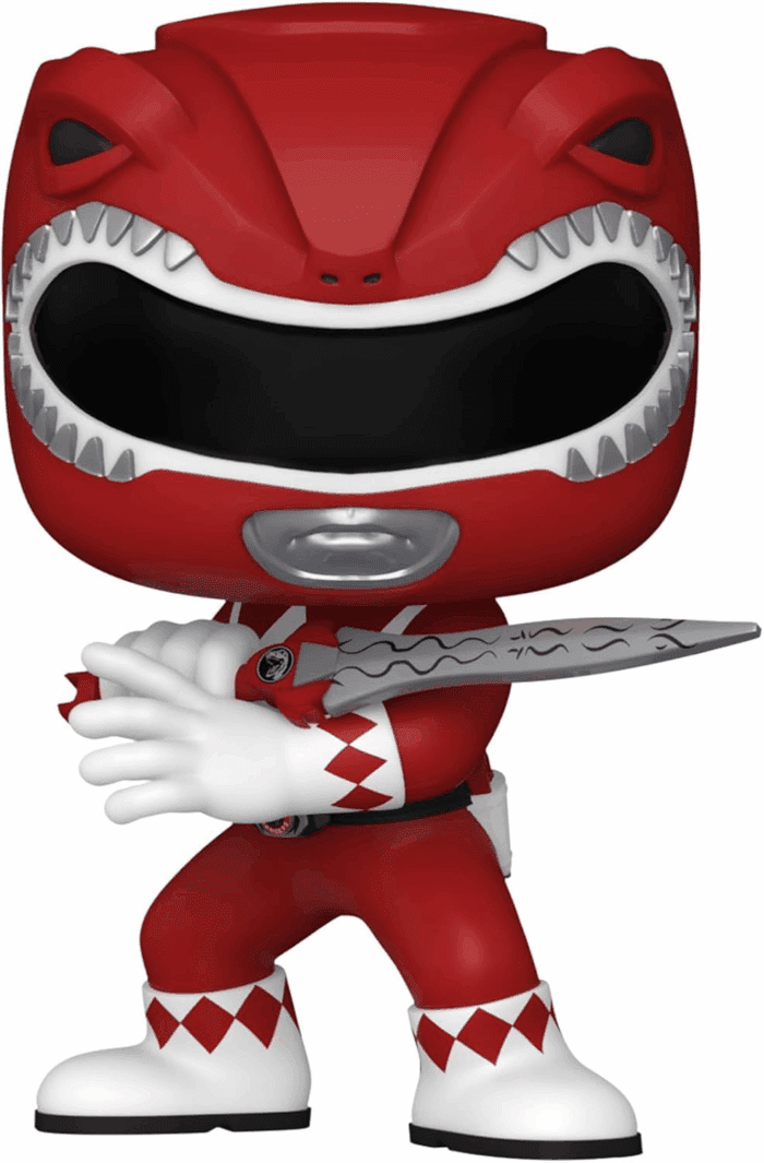 POP! TV: Mighty Morphin Power Rangers 30Th Anniversary - Red Ranger - Power Rangers TV - Collectable Vinyl Figure - Gift Idea - Official Merchandise - for Kids & Adults - TV Fans - Image 2