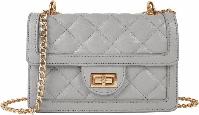 Small Quilted Crossbody Bag, Trendy Designer Mini Shoulder Bag, Phone Wallet Purse for Women