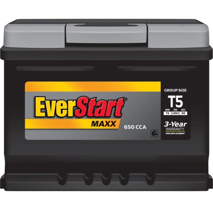Maxx Lead Acid Automotive Battery, Group Size T5 12 Volt, 650 CCA 95 RC - Image 4