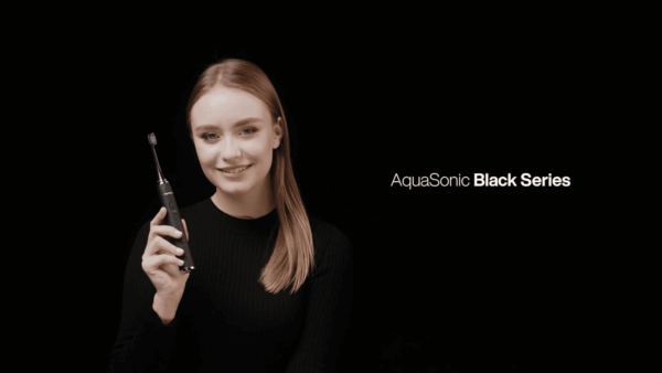 Black Series Ultra Whitening Toothbrush – ADA Accepted Electric Toothbrush- 8 Brush Heads & Travel Case – 40,000 VPM Electric Motor & Wireless Charging - 4 Modes W Smart Timer - Image 8