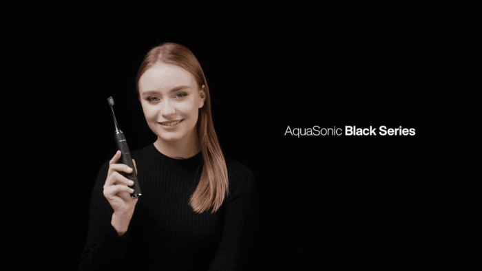 Black Series Ultra Whitening Toothbrush – ADA Accepted Electric Toothbrush- 8 Brush Heads & Travel Case – 40,000 VPM Electric Motor & Wireless Charging - 4 Modes W Smart Timer - Image 8