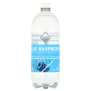 Blue Raspberry Sparkling Water, 1 Liter
