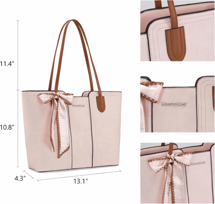 Tote Bags for Women Medium Top Handle Satchel Purses - Image 4