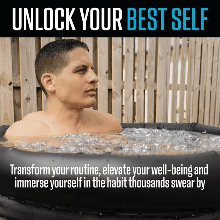 XL Ice Bath Cold Plunge – 86 Gallon Portable Ice Bath Tub for Recovery and Cold Water Therapy – Triple Insulated - Image 3