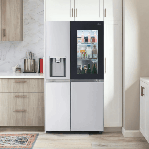 27 Cu. Ft. Side by Side Refrigerator W/ Instaview, Stainless Steel (LRSOS2706S) - Image 4