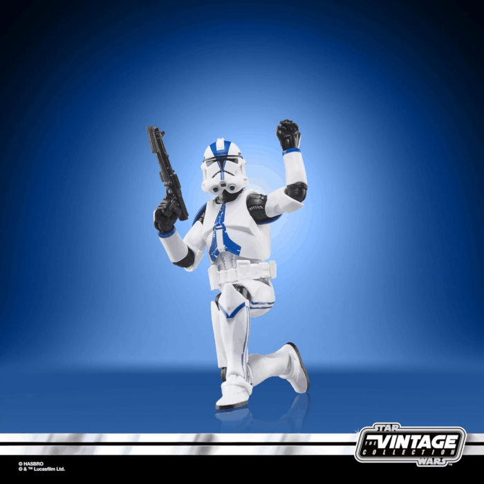 the Vintage Collection Clone Trooper (501St Legion), Obi-Wan Kenobi 3.75 Inch Collectible Action Figure - Image 3