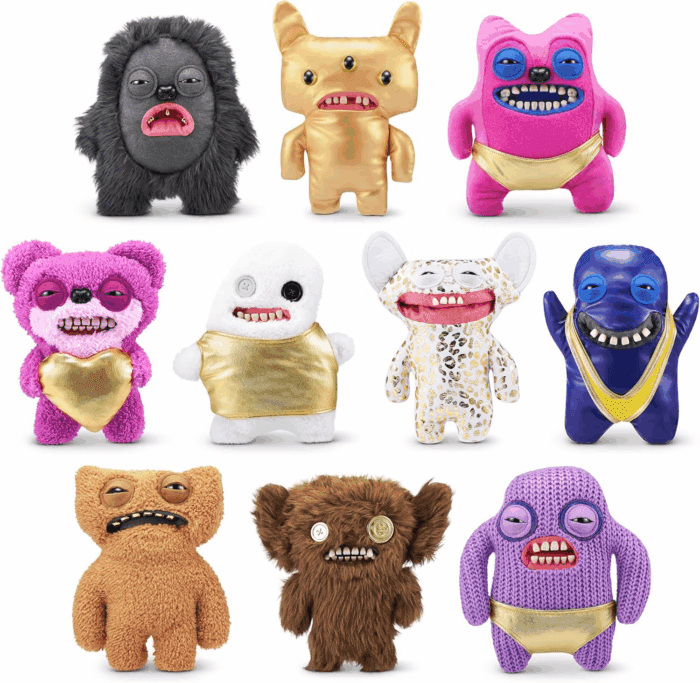 Gold Fuggs by  Funny Ugly Monster, Plush, Collectible, Toy (Splodge - Tank Top) - Image 6