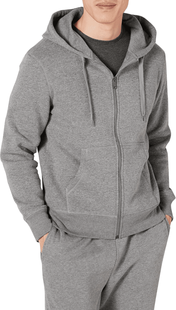 Men'S Full-Zip Fleece Hoodie (Available in Big & Tall)