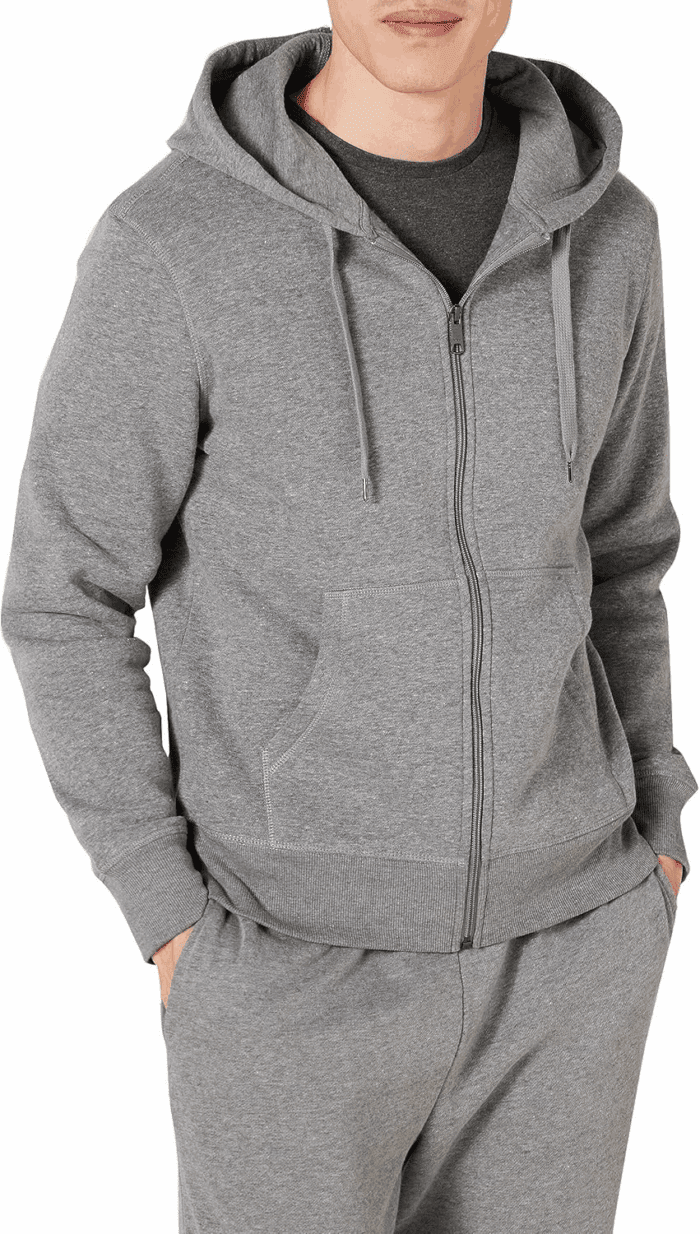 Men'S Full-Zip Fleece Hoodie (Available in Big & Tall)