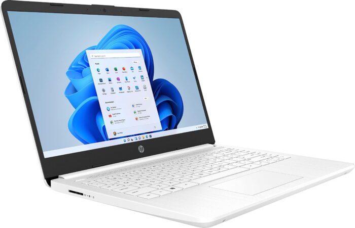 14” HD Laptop, Intel Celeron N4120, 4GB RAM, 64GB Emmc, Windows 11 Home in S Mode, Snowflake White - Image 4