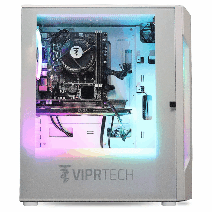 Intel I5 3.40Ghz, GTX 650, 8GB RAM, 1TB, Wifi, RGB, Entry Level Gaming PC, Desktop Computer White - Image 7