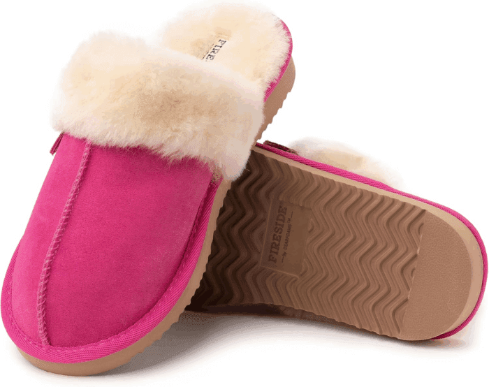 Women'S Fireside Sydney Shearling Fur Indoor/Outdoor Scuff Slipper with Wide Widths - Image 6
