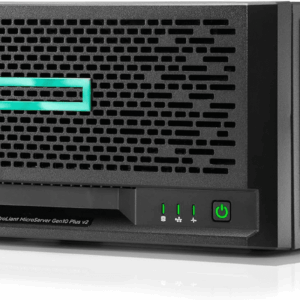 Proliant Microserver Gen10 plus V2 Tower Server W/One Intel Xeon E2314 Processor, 4‑Core 1P 16GB‑U VROC 4LFF‑NHP 180W External PS (HPE Smart Choice P69101-005)