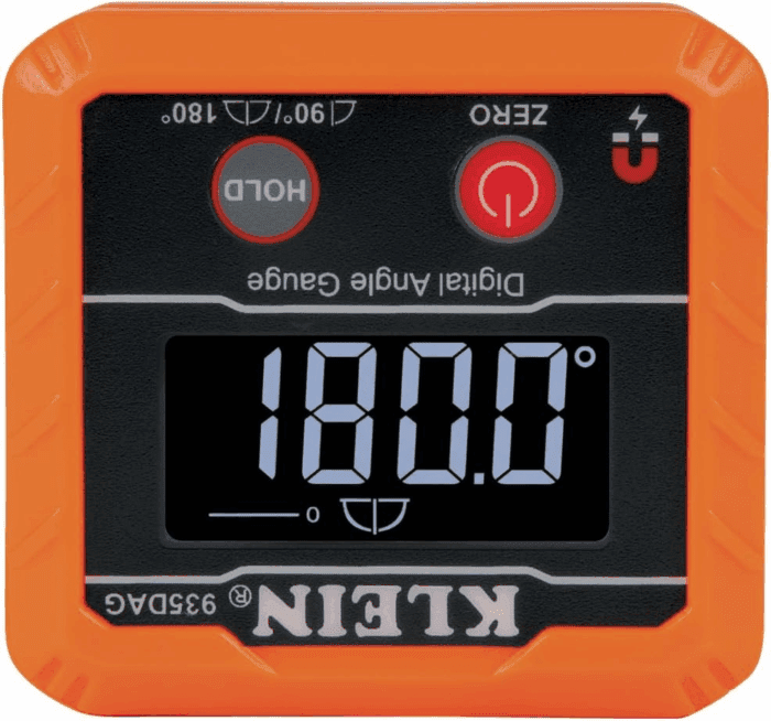 935DAG Digital Electronic Level and Angle Gauge, Measures 0 - 90 and 0 - 180 Degree Ranges, Measures and Sets Angles - Image 14
