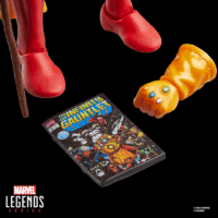 Legends Series Adam Warlock, Infinity Gauntlet Comics-Inspired Collectible 6-Inch Scale Action Figure with Character-Sized Comic Accessory - Image 11