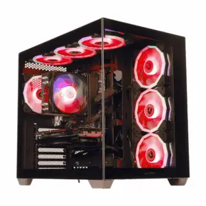 Gaming PC Desktops AMD Ryzen5 5500 AMD Radeon RX 6600 1TB SSD 16GB RAM 650W Win11 WIFI