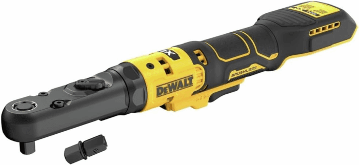 20V MAX XR Cordless Ratchet, 3/8" and 1/2" Sealed Head Ratchet, Bare Tool Only (DCF510B)
