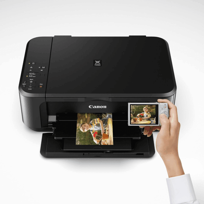 Pixma MG3620 Wireless All-In-One Color Inkjet Printer with Mobile and Tablet Printing, Black - Image 4