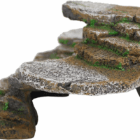 Reptology Shale Scape Step Ledge & Cave Hideout – Basking Area - Decorative Resin for Aquariums & Terrariums – Great for Reptiles, Amphibians, and Fish – Medium - Image 6