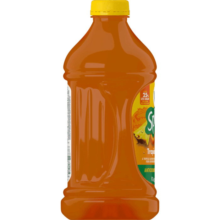 V8 Splash Tropical Blend Flavored Juice Beverage, 64 Fl Oz Bottle - Image 10