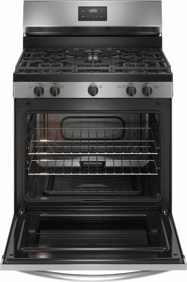 30" Gas Range, Stainless Steel - Image 5