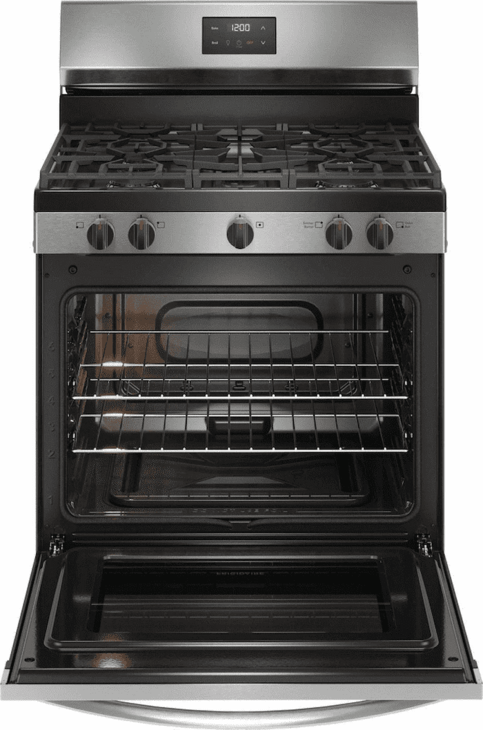 30" Gas Range, Stainless Steel - Image 5