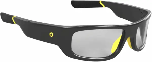 Armor Smart Safety Glasses for Men & Women, TR90 Frame, Bluetooth Smart Safety Glasses with Light Adaptive Lenses, Open Ear Speakers & Microphone - ANSI Z87.1 (Standard)