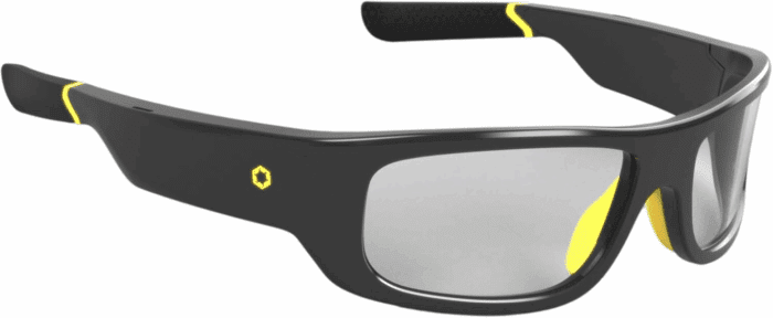 Armor Smart Safety Glasses for Men & Women, TR90 Frame, Bluetooth Smart Safety Glasses with Light Adaptive Lenses, Open Ear Speakers & Microphone - ANSI Z87.1 (Standard)