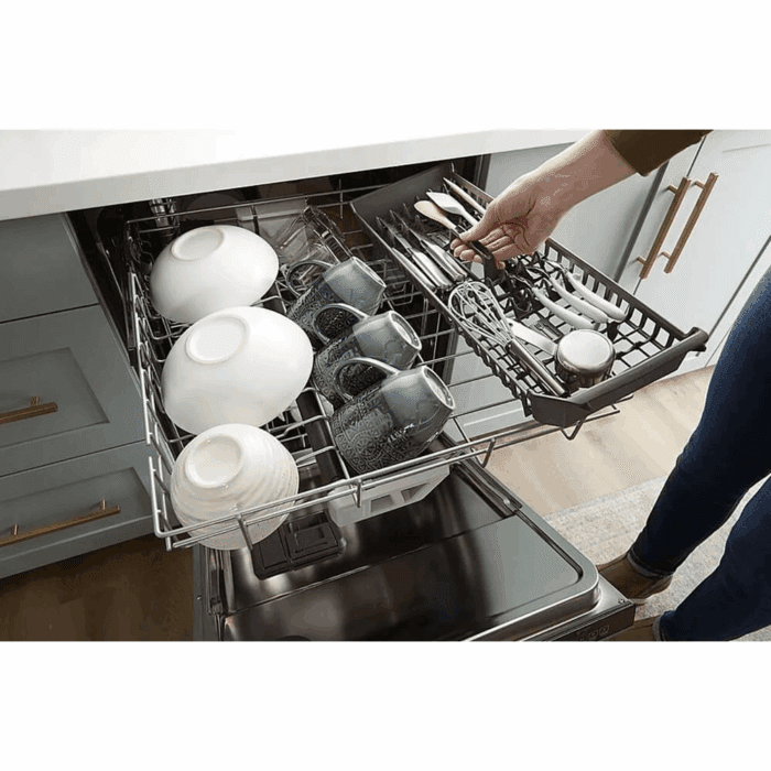 Fingerprint Resistant Dishwasher with 3Rd Rack & Large Capacity - WDT970SAKZ - Image 6