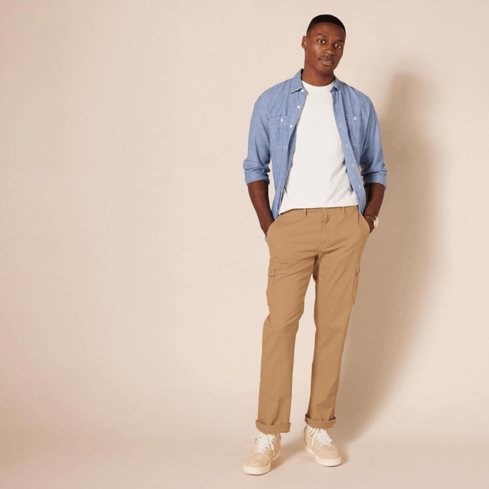 Men'S Straight-Fit Stretch Cargo Pant (Available in Big & Tall) - Image 5