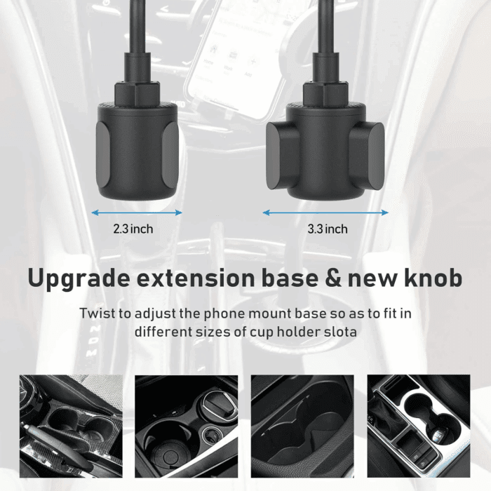 Wireless Charging Car Charger Mount, Fast Auto Clamping Car Charger Phone Holder for Iphone, Samsung, All Smartphones - Image 5