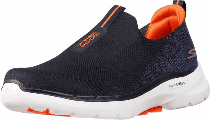 Men'S Gowalk 6-Stretch Fit Slip-On Athletic Performance Walking Shoe
