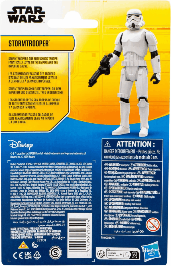 Epic Hero Series Stormtrooper 4-Inch Action Figure & Accessory, Toys for 4 Year Old Boys and Girls - Image 5